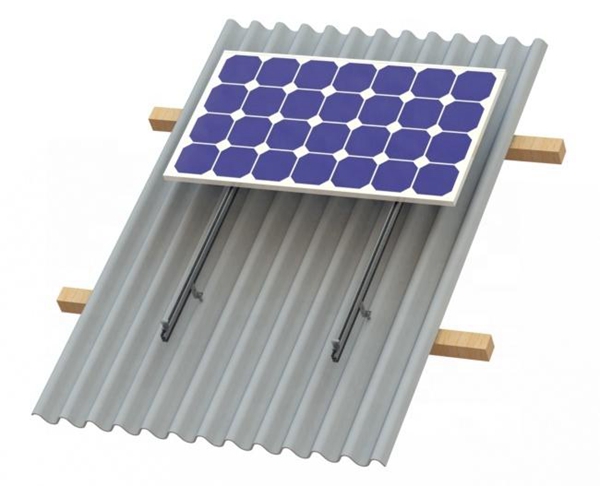 sistema de montaje de techo solar