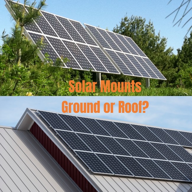 ¿Es mejor montar paneles solares en el techo o en el suelo?
