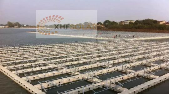 Solución de montaje fotovoltaico flotante solar de Japón 2.9MW
