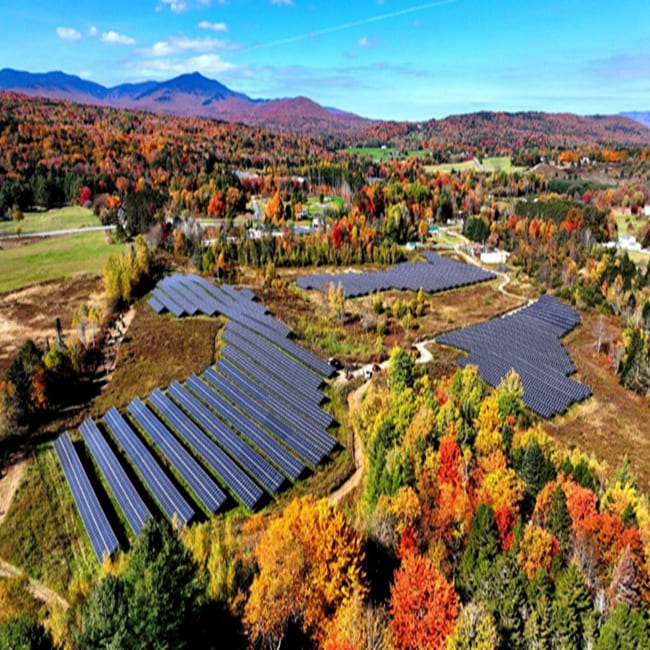 Energía solar agrícola y sistema de montaje solar