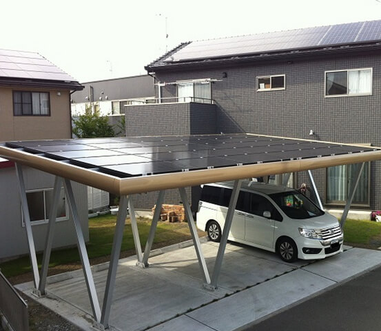Japón Solar Carport 3.8MW
